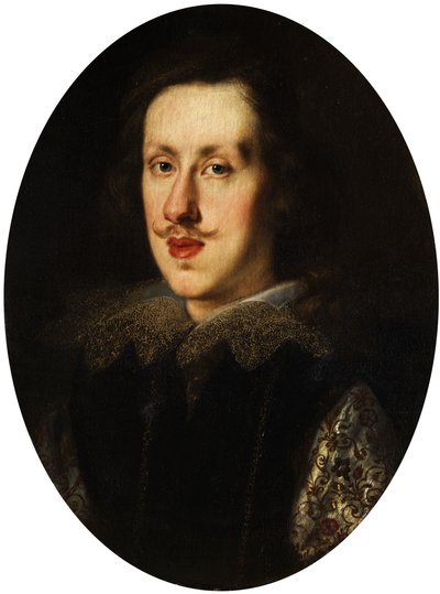 Porträt wohl Cosimo II de Medici von anonymous painter in the style of Justus Sustermans
